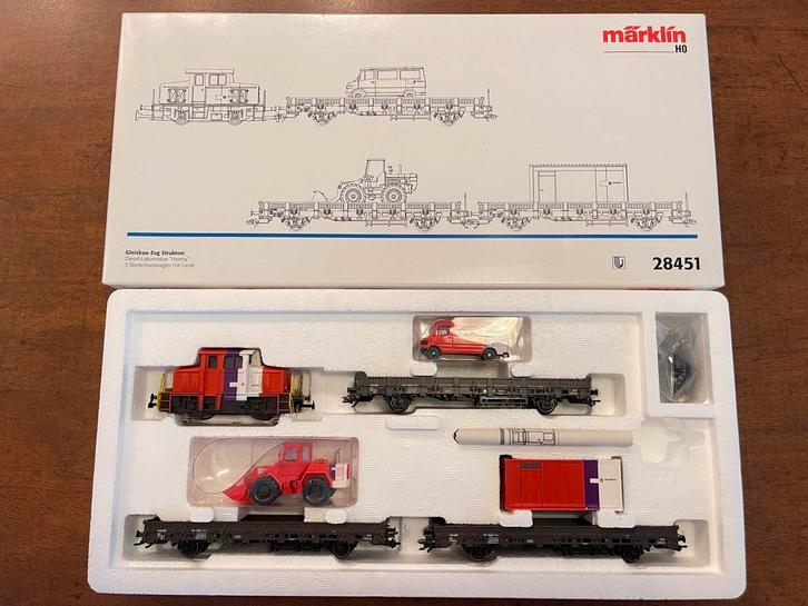 ** NIEUW ** Märklin 28451 ** RAILBOUW  STRUKTON ** D.DIGI **, Hobby en Vrije tijd, Modeltreinen | H0, Nieuw, Treinset, Wisselstroom