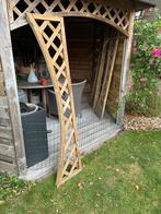 Tuindeco Houten Schutting Decoratie (7 stuks), Ophalen, Gebruikt, Hout, Tuinhek