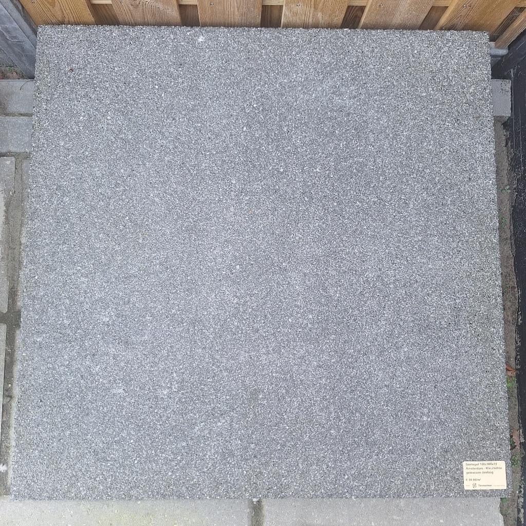Siertegel 100x100x10 Amsterdam, Gebruikt, Partij Aanbieding!, Tuin en Terras, Tegels en Klinkers, Ophalen of Verzenden, Gebruikt