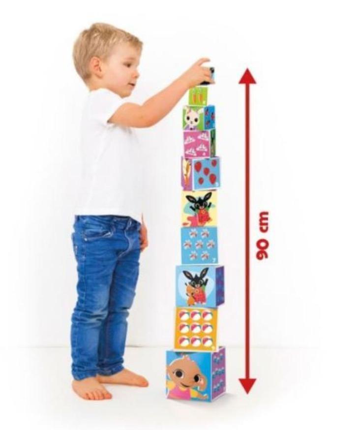 Bing Konijn Stapelkubussen, Kinderen en Baby's, Speelgoed | Babyspeelgoed, Nieuw, Overige typen, Ophalen of Verzenden