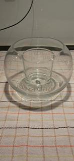 Glas decoratie, Ophalen of Verzenden, Gebruikt, Rond, Glas