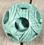 DB59 Chinese puzzelbal 3 lagen groene zeepsteen/speksteen, Verzenden, Nieuw