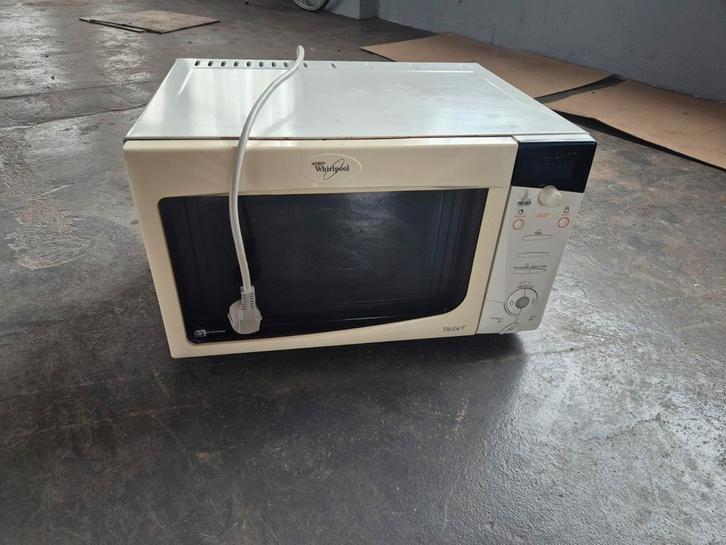 Combi-magnetron Whirlpool Talent, Witgoed en Apparatuur, Magnetrons, Gebruikt, Vrijstaand, Combimagnetron, 45 tot 60 cm, Grill