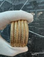 Prachtige 18k gouden Bangles armbanden, Sieraden, Tassen en Uiterlijk, Armbanden, Ophalen of Verzenden, Nieuw, Goud