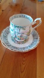 Kop en schotel Royal Albert "Berken", Huis en Inrichting, Keuken | Servies, Ophalen of Verzenden, Zo goed als nieuw, Overige stijlen