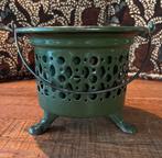 Emaille groen rechaud, Ophalen of Verzenden