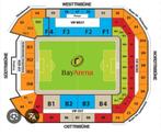 2 kaartjes Bayer-PSV, Tickets en Kaartjes, Losse kaart, Twee personen, Oktober, Europa of Champions League