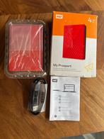 WD My Passport Portable HDD 4TB met verpakking, Console, HDD, Ophalen of Verzenden, Zo goed als nieuw