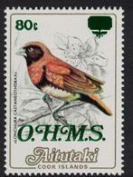 12-04 Cook Island-Aitutaki Dienstmarken MI 33 postfris, Postzegels en Munten, Ophalen of Verzenden, Postfris