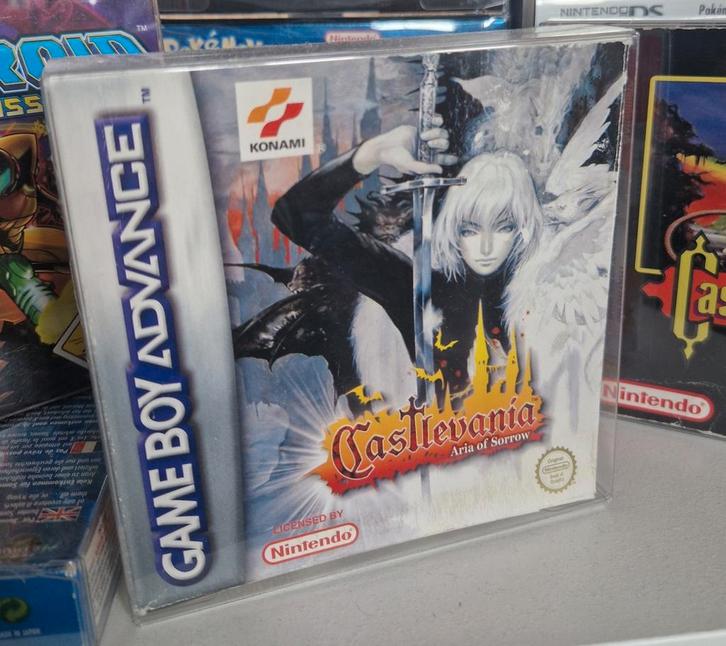 Castlevania Aria of Sorrow Gameboy advance compleet, Spelcomputers en Games, Games | Nintendo Game Boy, Gebruikt, Role Playing Game (Rpg)