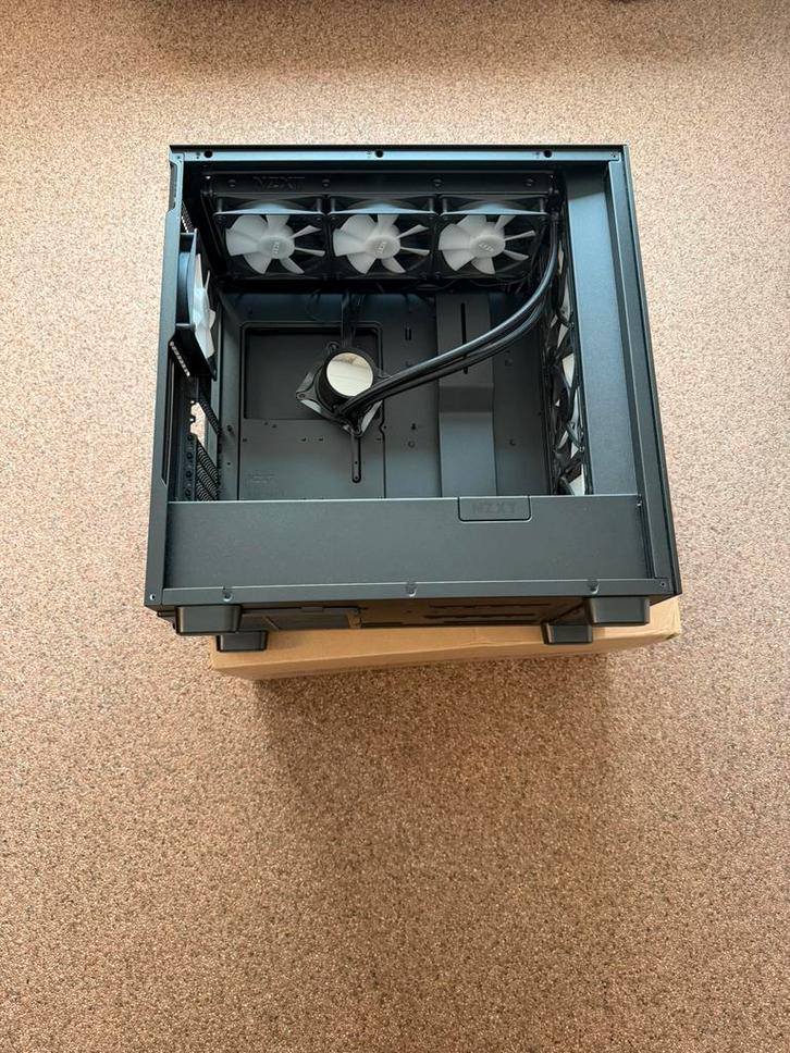NZXT H7 Flow RGB met NZXT Kraken 360 RGB, Computers en Software, Computerbehuizingen, Zo goed als nieuw, Ophalen of Verzenden