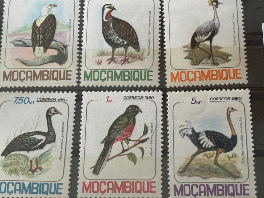 Vogel, Mozambique 1980, Ophalen of Verzenden, Postfris, Dier of Natuur