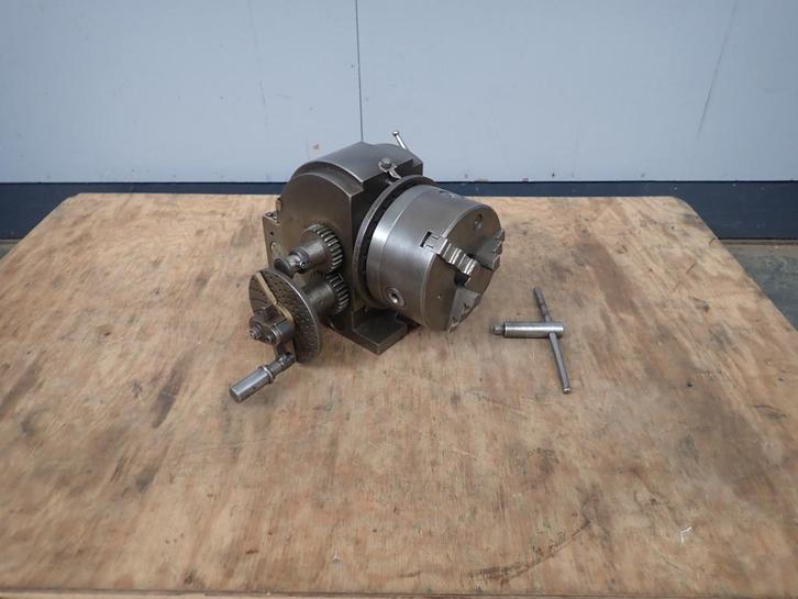 160mm Verdeelapparaat / Verdeelkop / Dividing Indexing head, Doe-het-zelf en Verbouw, Draaibanken, Gebruikt, Ophalen of Verzenden