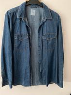 Zara denim blouse S, Ophalen of Verzenden, Zo goed als nieuw, Blauw