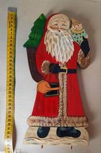 Houten Kerstman Oost-Duitsland 35cm, Ophalen of Verzenden, Gebruikt