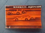 Oude folder Marklin Sprint 0750 (racebaan), Kinderen en Baby's, Speelgoed | Racebanen, Elektrisch, Ophalen, Overige merken, Racebaan