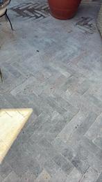 Rode waaltjes 200 stuks - 20 cm x 5 cm formaat, Tuin en Terras, Tegels en Klinkers, Ophalen, Zo goed als nieuw, Beton, Klinkers