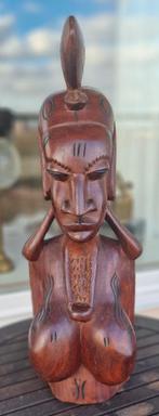 Afrikaans gesneden houten beeldje, vintage Mali, Afrika., Antiek en Kunst, Ophalen