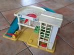 Fisher Price garage vintage, Ophalen of Verzenden, Gebruikt, Speelset