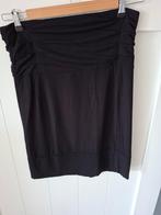 Zwarte ChiaRico kokerrok stretch maat 42 L koker rok, ChiaRico, Zwart, Maat 42/44 (L), Ophalen of Verzenden