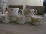 5 Haviland Limoges France Koppen, Keramiek, Ophalen of Verzenden, Zo goed als nieuw, Overige stijlen
