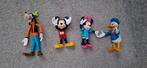 Disney Buigpoppetjes Set - Mickey, Minnie, Donald, Goofy, Ophalen, Gebruikt, Beeldje of Figuurtje