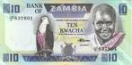 Zambia bankbiljet 10 Kwacha 1986-88, Pick 26e UNC, Postzegels en Munten, Bankbiljetten | Afrika, Los biljet, Zambia, Ophalen