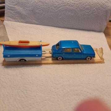 Majorette Majorette Simca 1100Ti + Vouwwagen+doosje beschikbaar voor biedingen