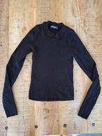Zwart dames shirt lange mouwen maat xs Stradivarius, Zwart, Ophalen of Verzenden, Zo goed als nieuw, Lange mouw