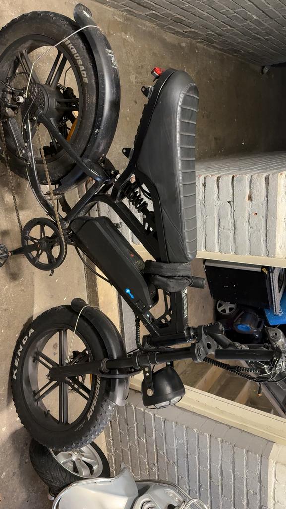 Ouxi V20 Pro fatbike -tot 50 km -inclusief handmoffen & slot, Ophalen of Verzenden, Zo goed als nieuw