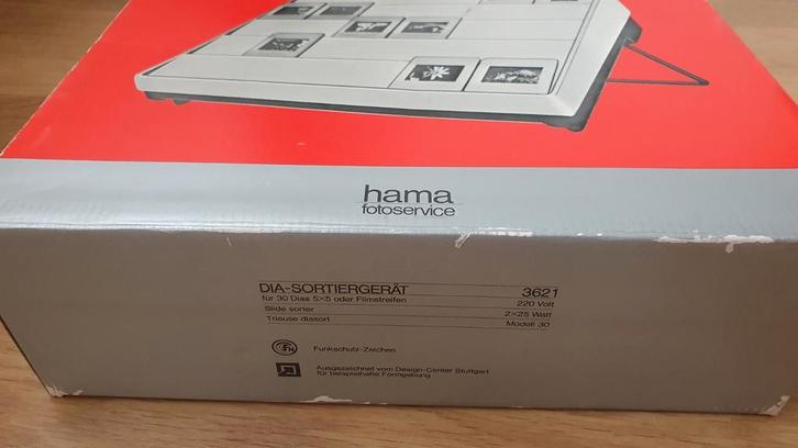 Hama Dia-Sortiergerät 3621 - Dia Sorteerder, Audio, Tv en Foto, Diaprojectors, Gebruikt, Met scherm, Ophalen of Verzenden