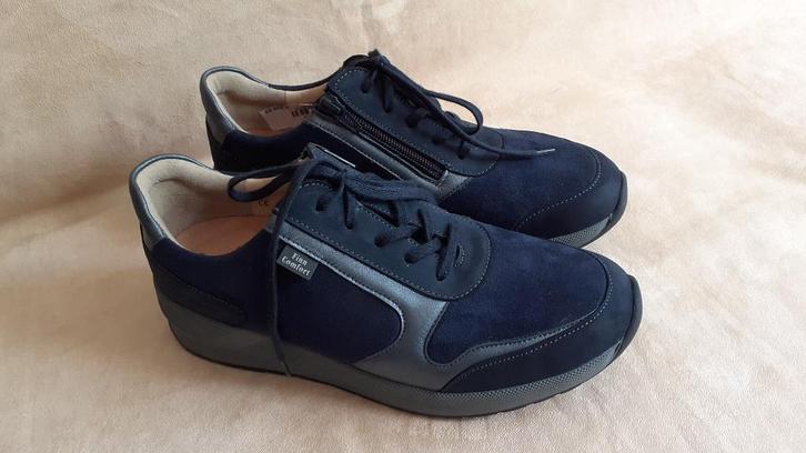 Finn Comfort. Leren sneakers. Blauw. Mt. D 6, Kleding | Dames, Schoenen, Zo goed als nieuw, Sneakers of Gympen, Blauw, Ophalen of Verzenden
