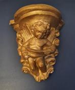 Vintage gipsen wand console Engel, Ophalen of Verzenden