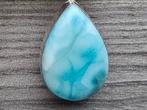 Mooie larimar druppelhanger, Ophalen of Verzenden
