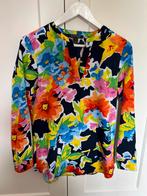 Ralph Lauren blouse – Kleurrijk bloemenmotief – Maat S, Overige kleuren, Ophalen of Verzenden, Zo goed als nieuw, Ralph Lauren