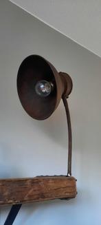 Klemlamp roestkleur, Ophalen of Verzenden, Zo goed als nieuw, Metaal