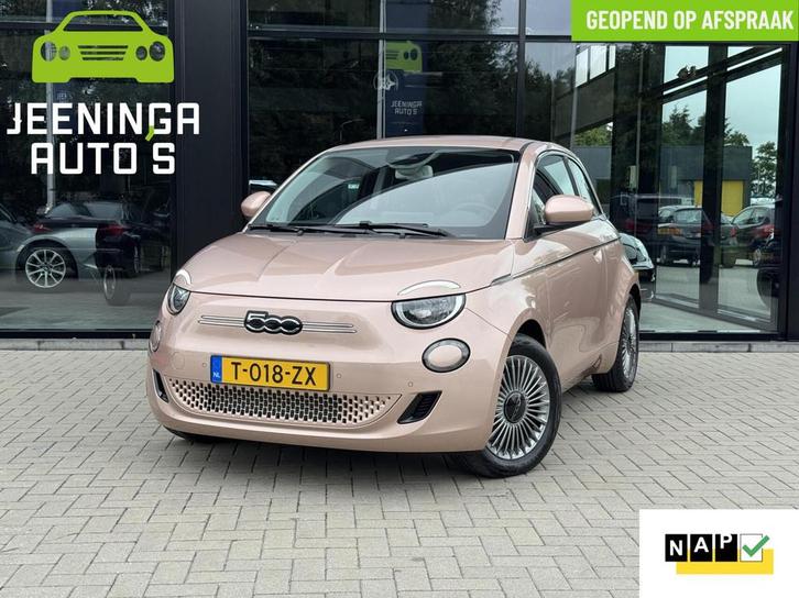 Fiat 500 3+1 42 kWh | Bijna nieuw | Camera|Stoelverwarming, Auto's, Fiat, Bedrijf, Te koop, ABS, Achteruitrijcamera, Airbags, Airconditioning