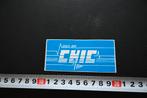 sticker disco bar CHIC, Ophalen, Zo goed als nieuw