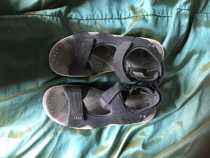 Sandalen maat 39, Kleding | Dames, Schoenen, Zo goed als nieuw, Sandalen of Muiltjes, Blauw, Ophalen of Verzenden