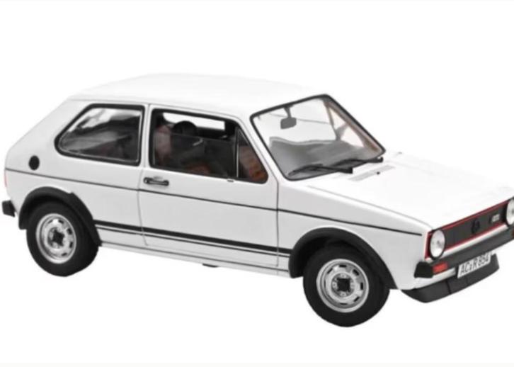 VW Golf GTI 1976 Alpine Wit schaal 1/18 NOREV ref. 188484, Hobby en Vrije tijd, Modelauto's | 1:18, Nieuw, Auto, Norev, Verzenden