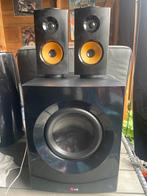 LG 2.1 Surround Systeem met Subwoofer, Ophalen of Verzenden, Gebruikt, Minder dan 60 watt, Complete surroundset