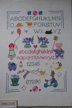 GEBORDUURD * ABC VOOR DE KINDERKAMER * Kleurig *, Verzenden, Gebruikt, Wanddecoratie
