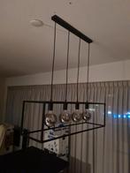 Moderne hanglamp inclusief bollen, Huis en Inrichting, Lampen | Hanglampen, Ophalen of Verzenden, Zo goed als nieuw, Metaal, Modern