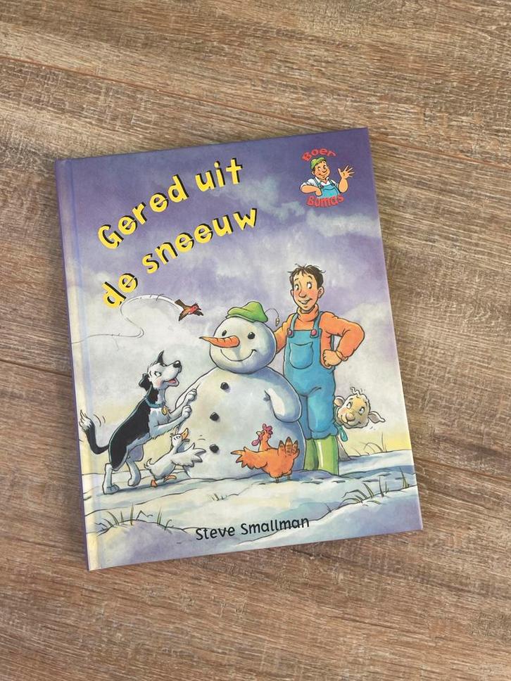 Gered uit de sneeuw Boer Boris leuk voor 5-12, Boeken, Kinderboeken | Jeugd | onder 10 jaar, Zo goed als nieuw, Sprookjes, Ophalen of Verzenden