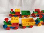 Duplo trein handtrein duwtrein met wagon, Kinderen en Baby's, Speelgoed | Duplo en Lego, Duplo, Ophalen of Verzenden, Zo goed als nieuw