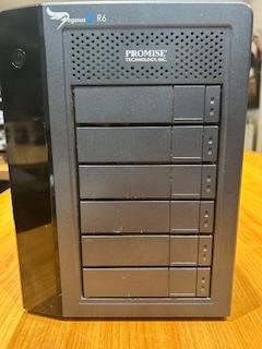 Promise Pegasus R6 Thunderbolt RAID, Computers en Software, Harde schijven, Gebruikt, Desktop, Extern, HDD, Thunderbolt, Ophalen