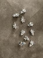 Kerstboomclip kaarsjes vallende ster zilverkleur, Diversen, Kerst, Ophalen of Verzenden, Zo goed als nieuw