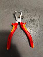 Knipex draadstrip tang 1000v vde 160mm, Doe-het-zelf en Verbouw, Gereedschap | Handgereedschap, Verzenden, Gebruikt