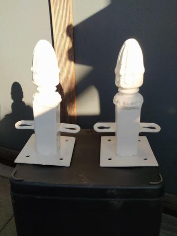 Twee stuks Dukdalf, voor steiger of walkant montage, koopje. beschikbaar voor biedingen