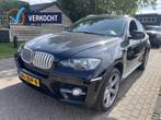 Bmw X6 4.0D X-Drive High Exe Sport 2012 NL Auto Zwart, Euro 5, Gebruikt, 2993 cc, Mistlampen